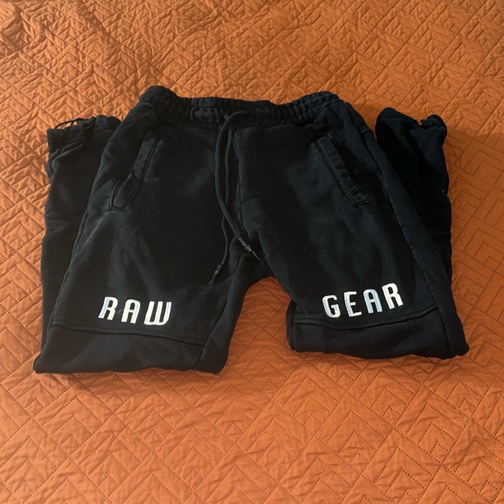 Raw gear joggers